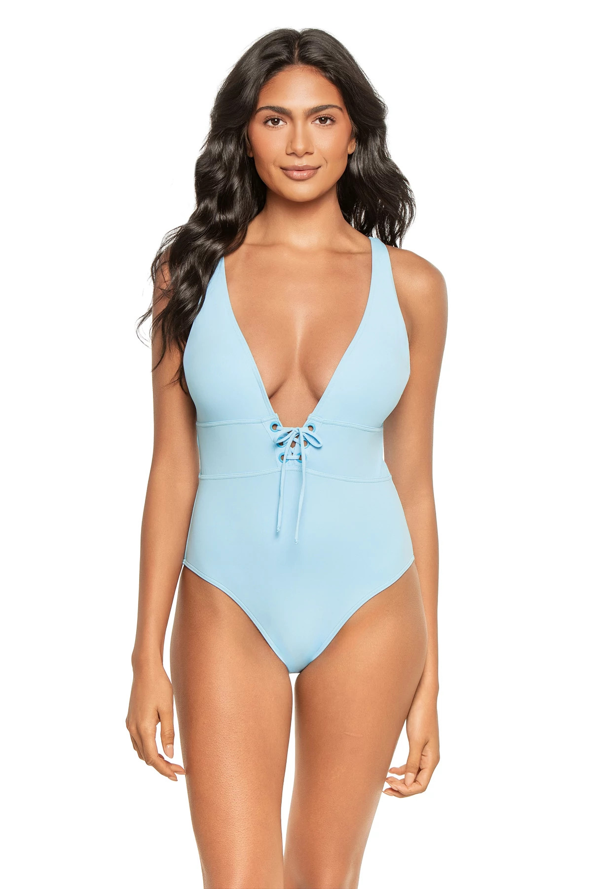 OASIS Tortuga Plunge One Piece Swimsuit image number 1