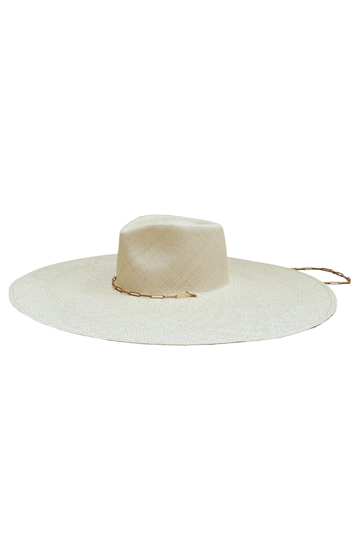 NATURAL Livy Toquilla Straw Panama Hat image number 2