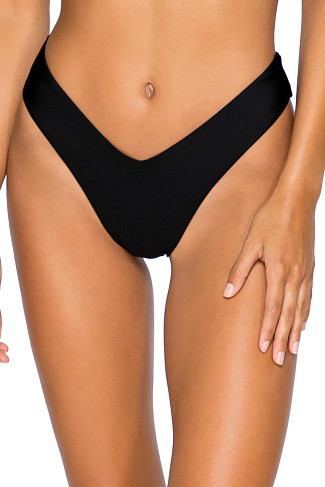 BLACK OUT Valencia V-Front Brazilian Bikini Bottom