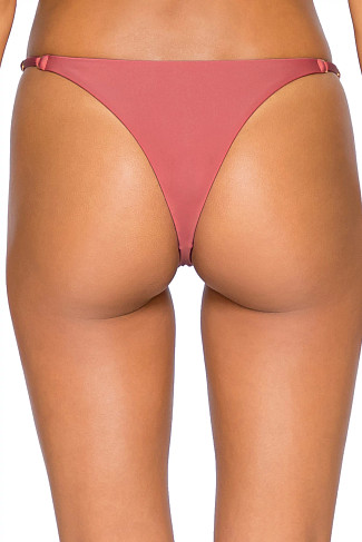 TEA ROSE Sol Tab Side Brazilian Bikini Bottom