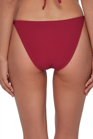 CHERRY PIE McKenna Tie Side Hipster Bikini Bottom