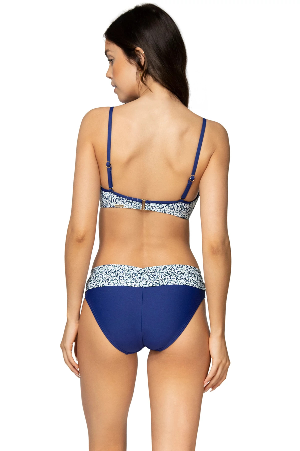 FORGET ME NOT Iconic Twist Underwire Bandeau Bikini Top (D+ Cup) image number 2