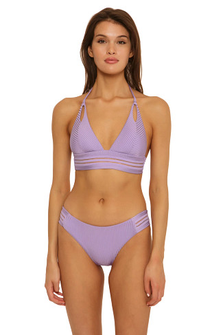 DOVE Wide Halter Banded Bikini Top