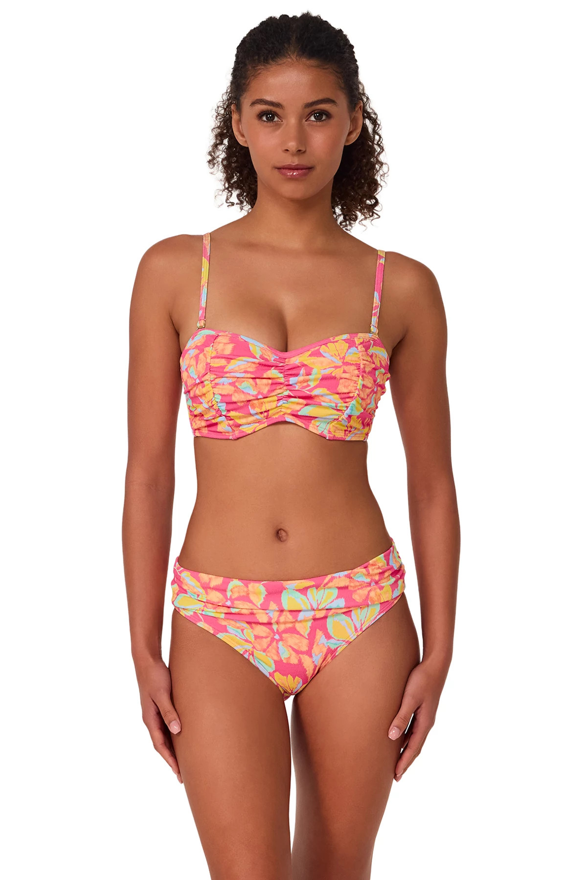 MAGIC HOUR CREPE Loretta Bandeau Bikini Top (D+ Cup) image number 1