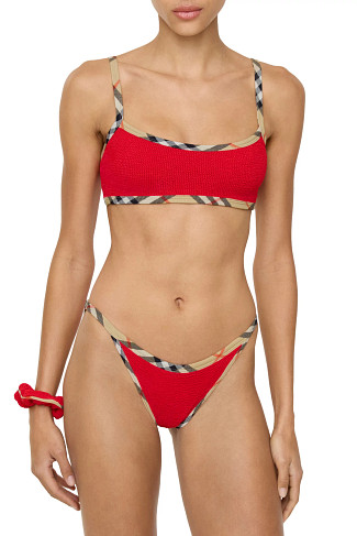 RED Tyler Crinkle Bikini Set