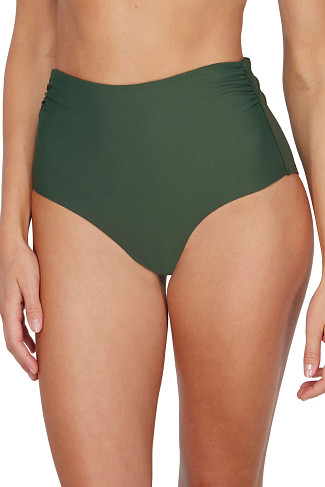 ISLAND GREEN Capri High Waist Bikini Bottom