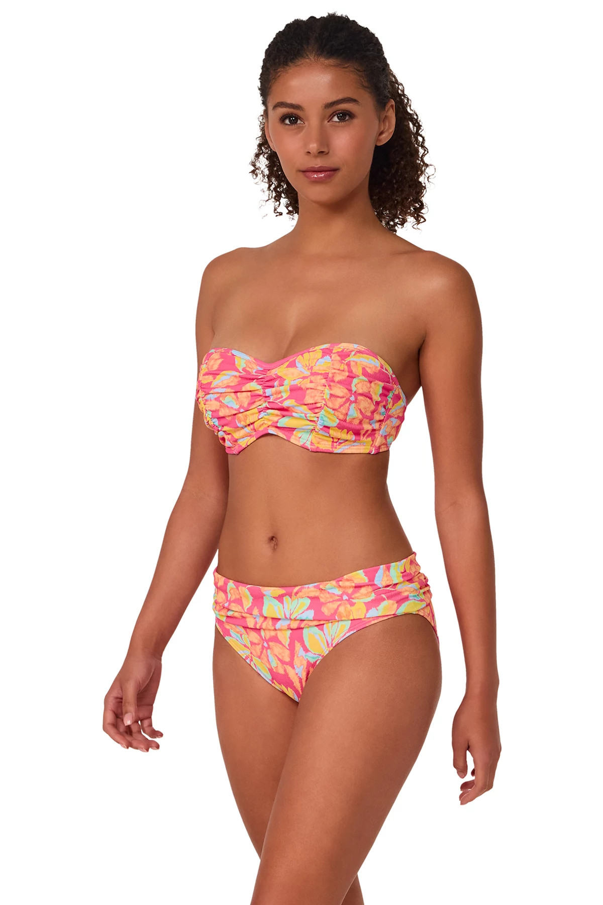MAGIC HOUR CREPE Loretta Bandeau Bikini Top (D+ Cup) image number 5