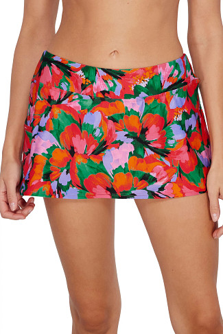 HUMMINGBIRD COVE Sporty Swim Skirt