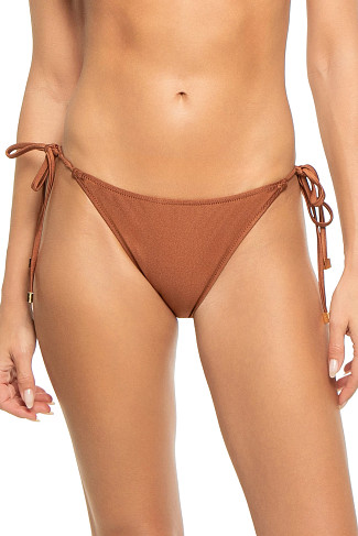 BRONZE Britt Shimmer Hipster Bikini Bottom