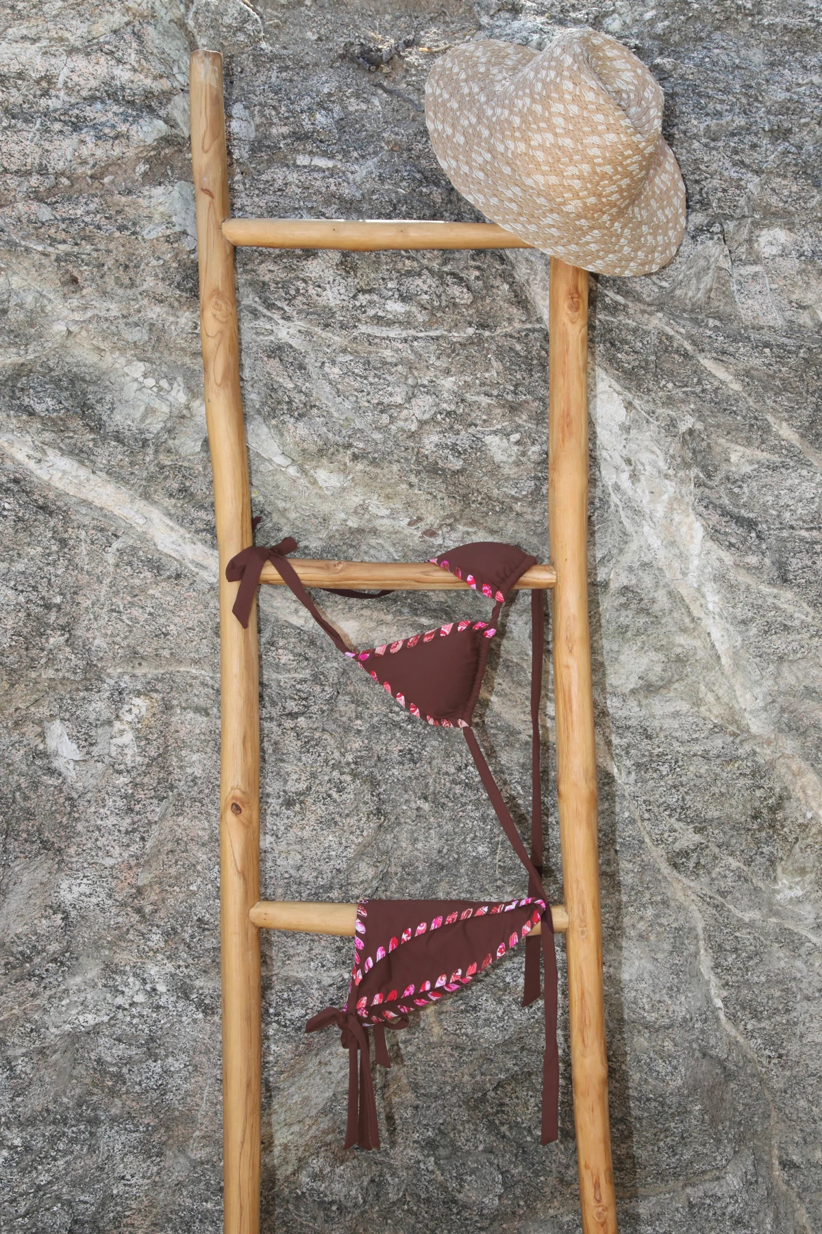 MOCHA Cheryl Triangle Bikini Top image number 4