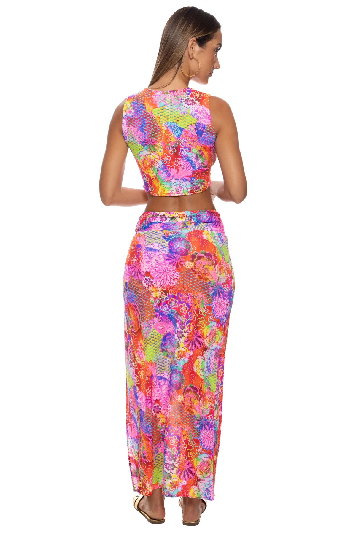 MULTI Blooming Spark Crop Top image number 2