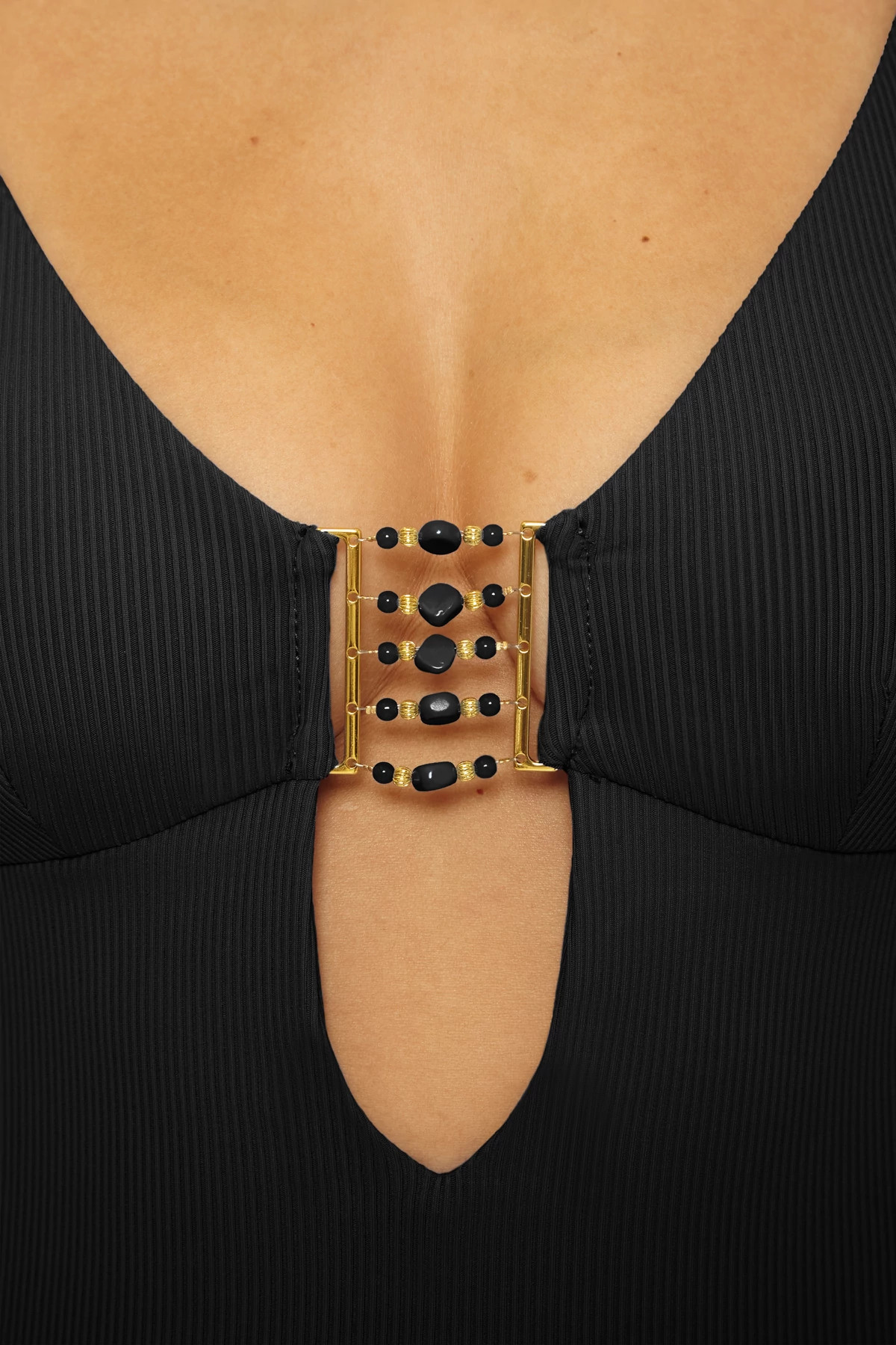 BLACK Yaretzi One Piece Swimsuit image number 5