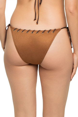 STAMPEDE Whipstitch Brazilian Bikini Bottom