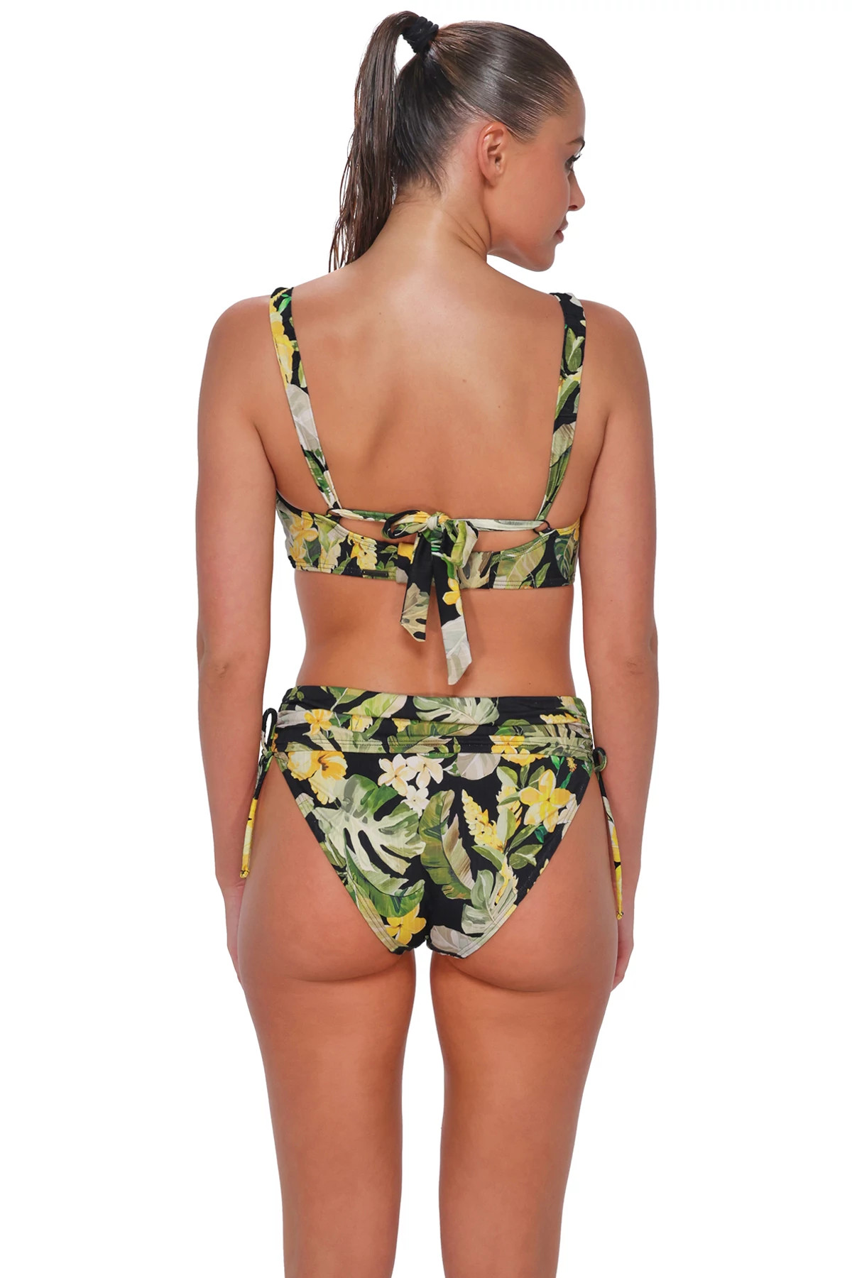 NIGHT BLOOM Vienna V-Wire Bikini Top (D+ Cup) image number 2