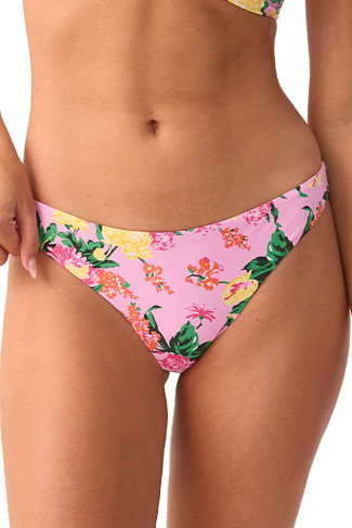 DAHLIA Ruched Hipster Bikini Bottom