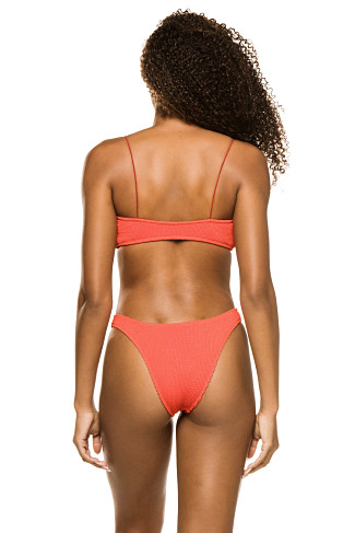 RED Vivian Crinkle Bralette Bikini Top