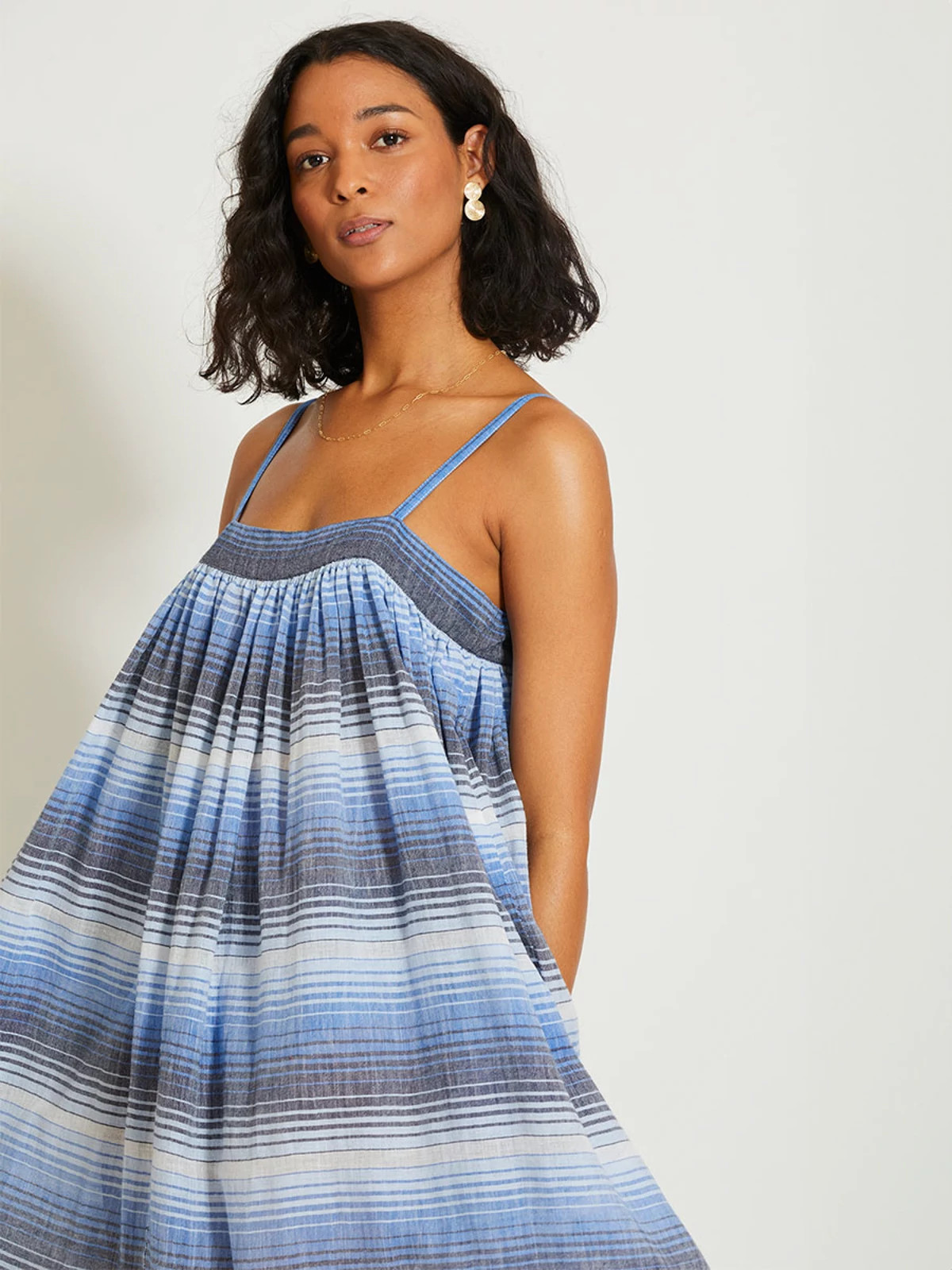 FEVEN BLUE Eda Maxi Dress image number 5