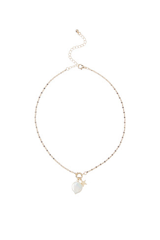GOLD Mix Pearl Necklace