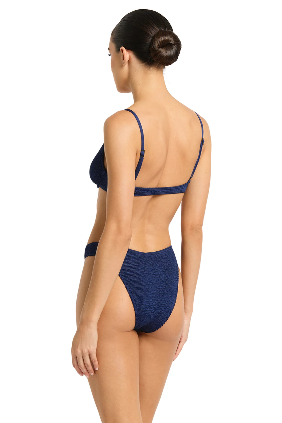 MIDNIGHT SHIMMER Gracie Balconette Bikini Top image number 2