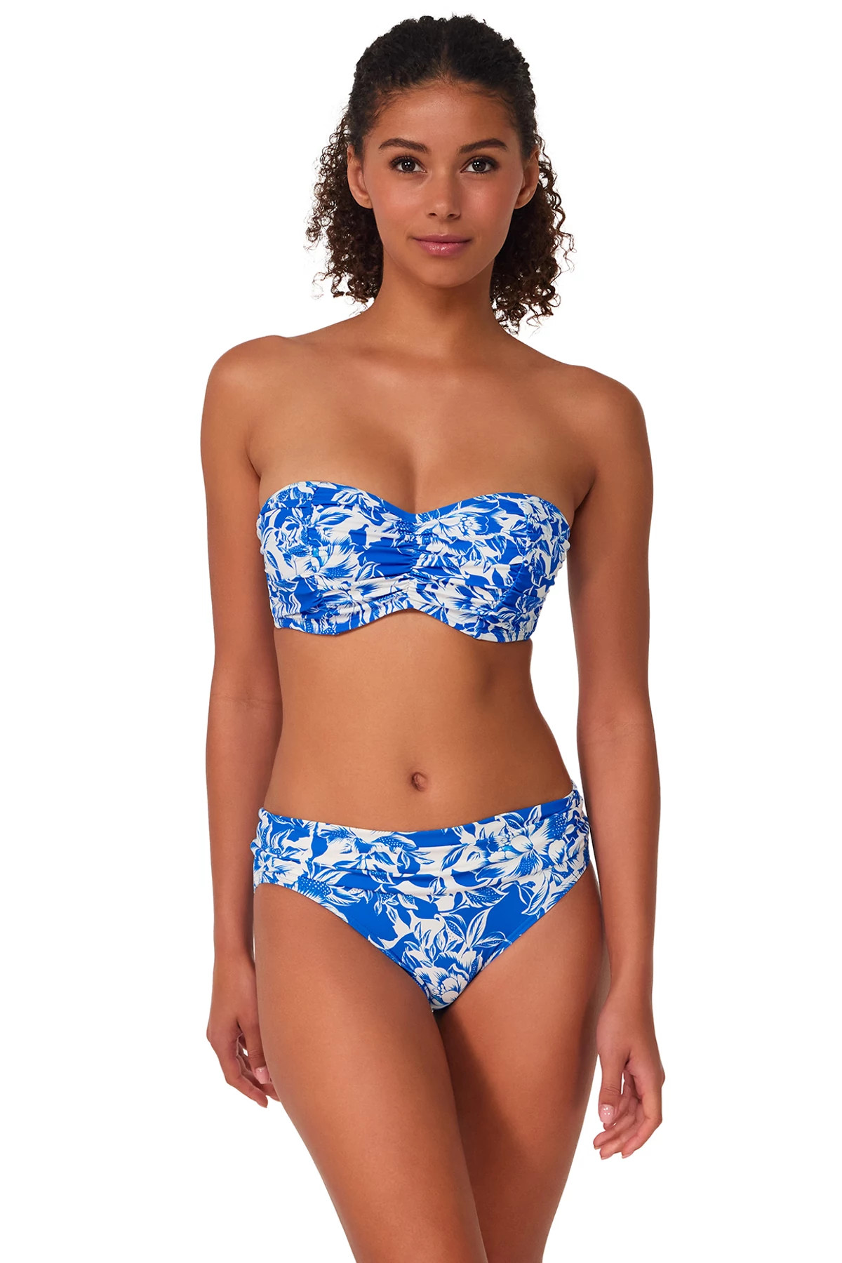 CHELSEA PETALS Loretta Bandeau Bikini Top (E-H Cup) image number 2