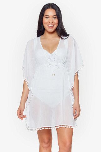 WHITE Caftan Style Tunic