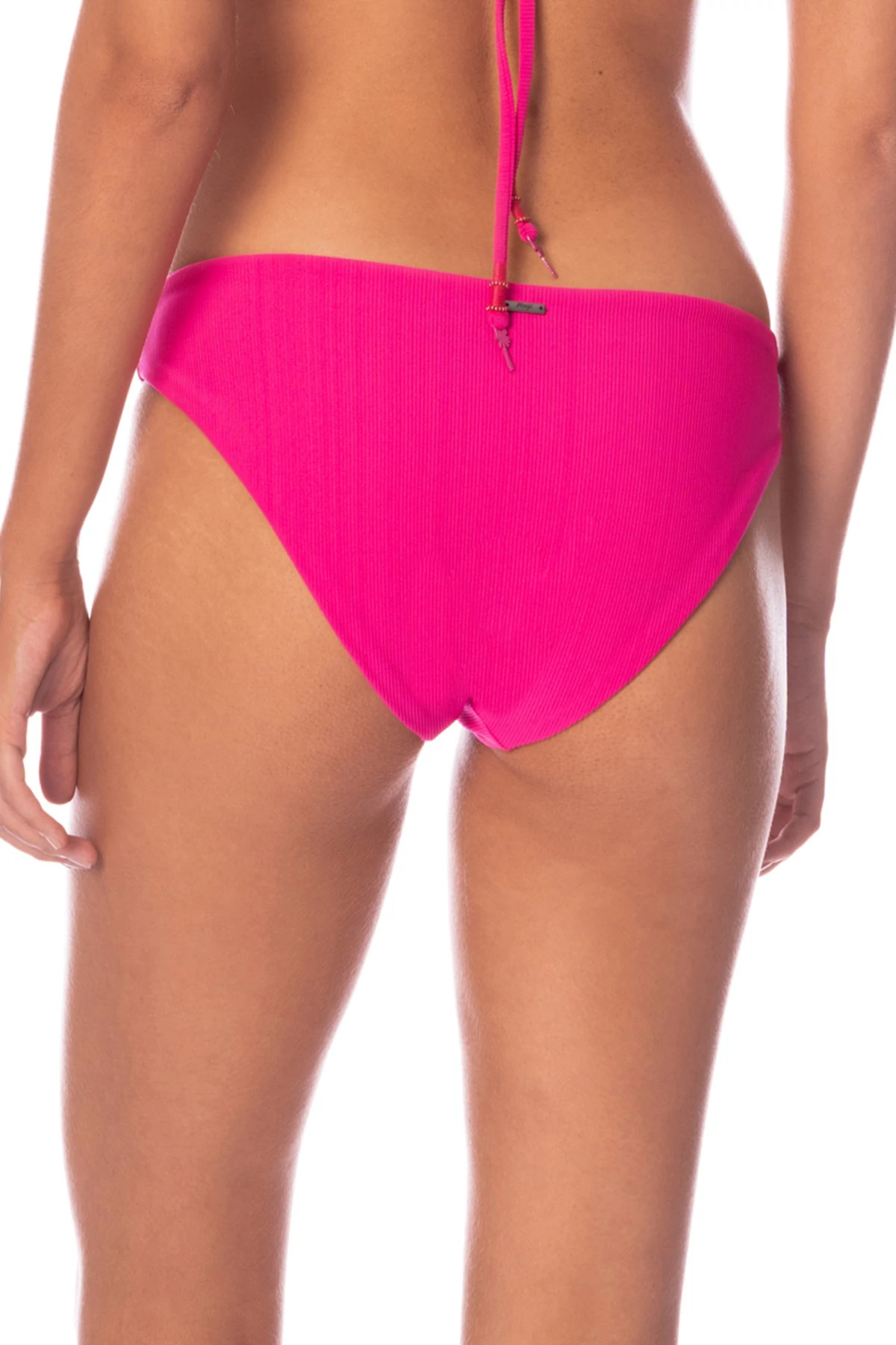 HOT MAGENTA Sublimity Reversible Hipster Bikini Bottom image number 3