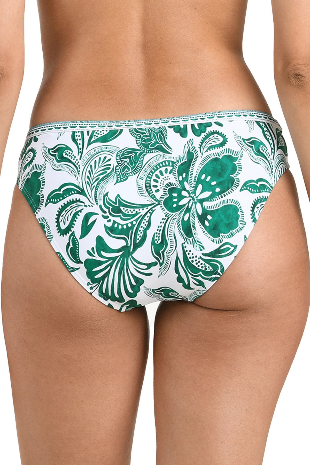JUNGLE Banded Hipster Bikini Bottom image number 2