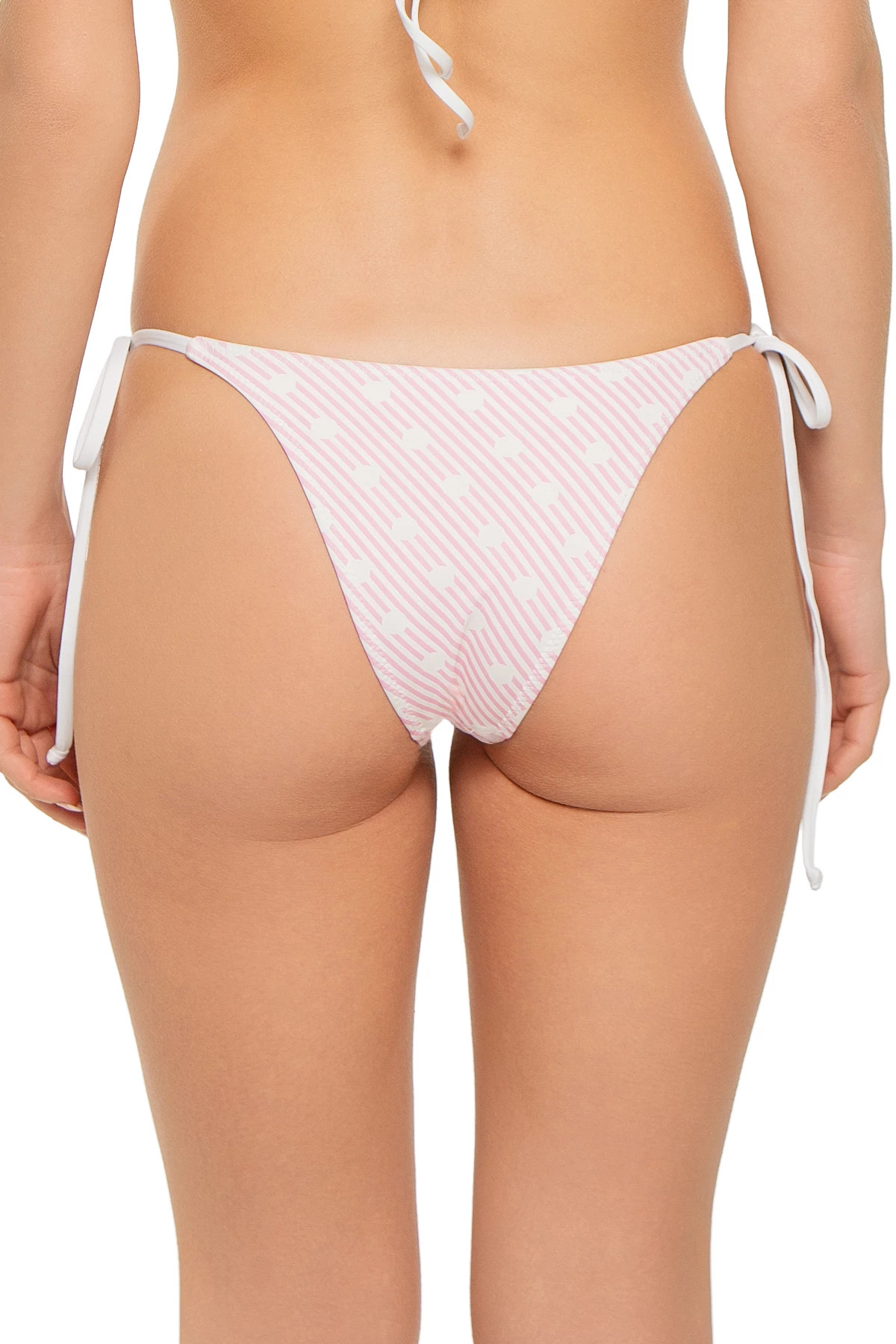 SPRINKLES Mackenzie Striped Brazilian Bikini Bottom image number 3