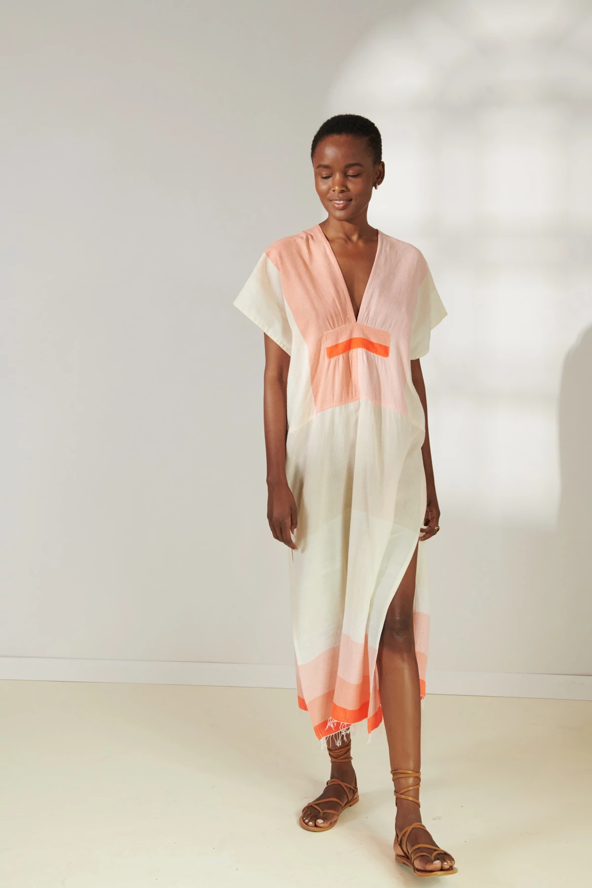 AYELE BLUSH Gasira Caftan image number 3