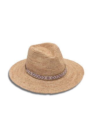 NATURAL Hailey Panama Hat