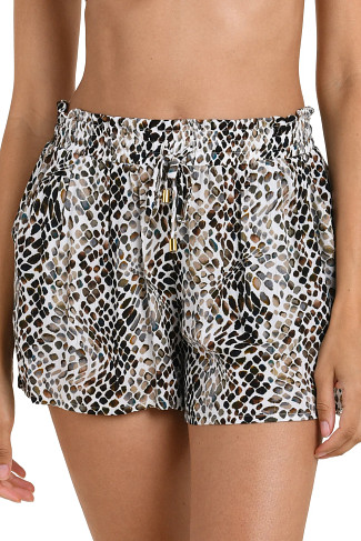 TAUPE Wild Whispers Beach Shorts