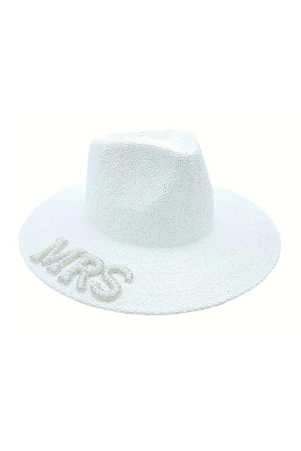WHITE Mrs Panama Hat image number 1