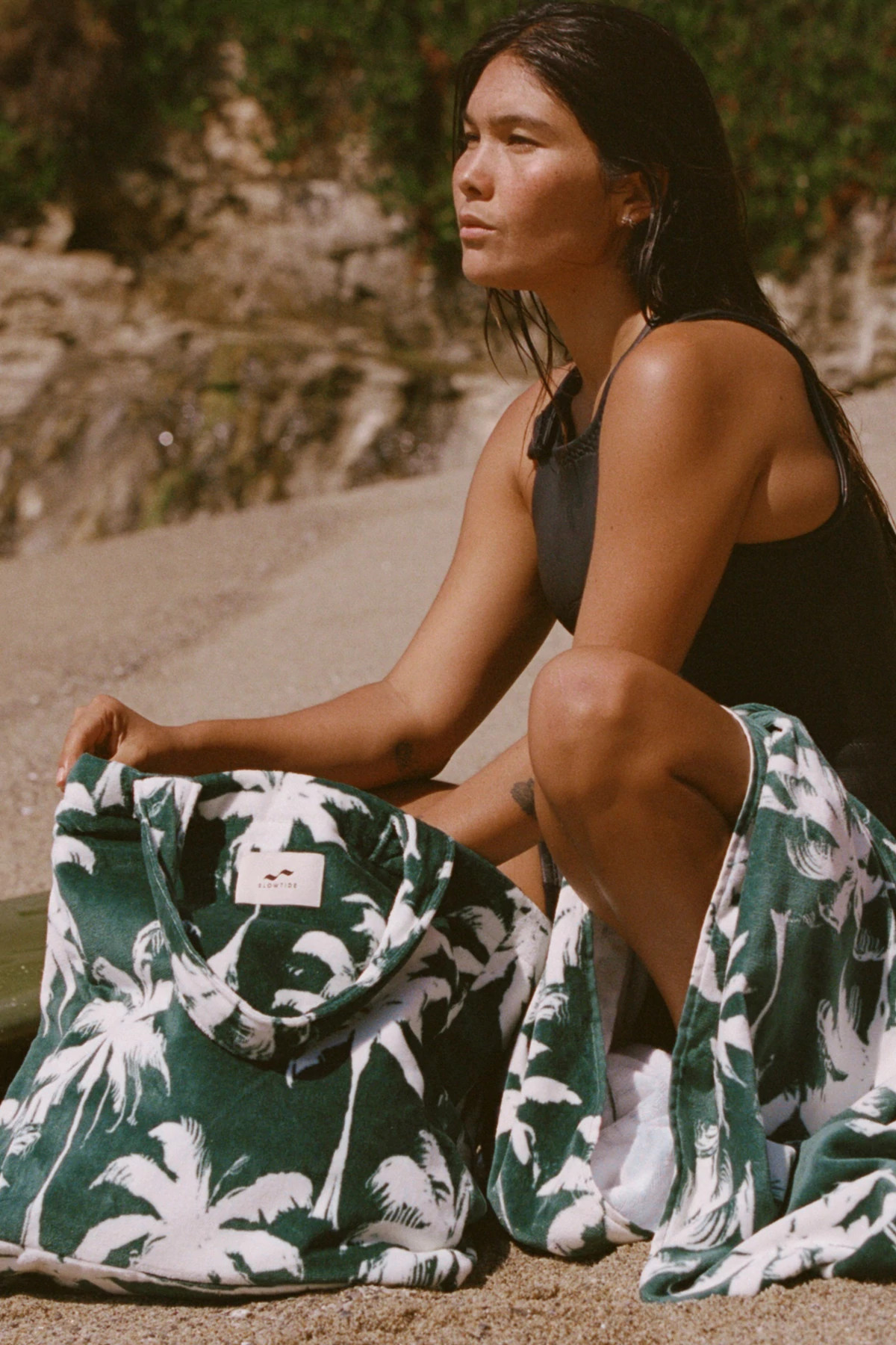 KALE Luca Terry Tote image number 3