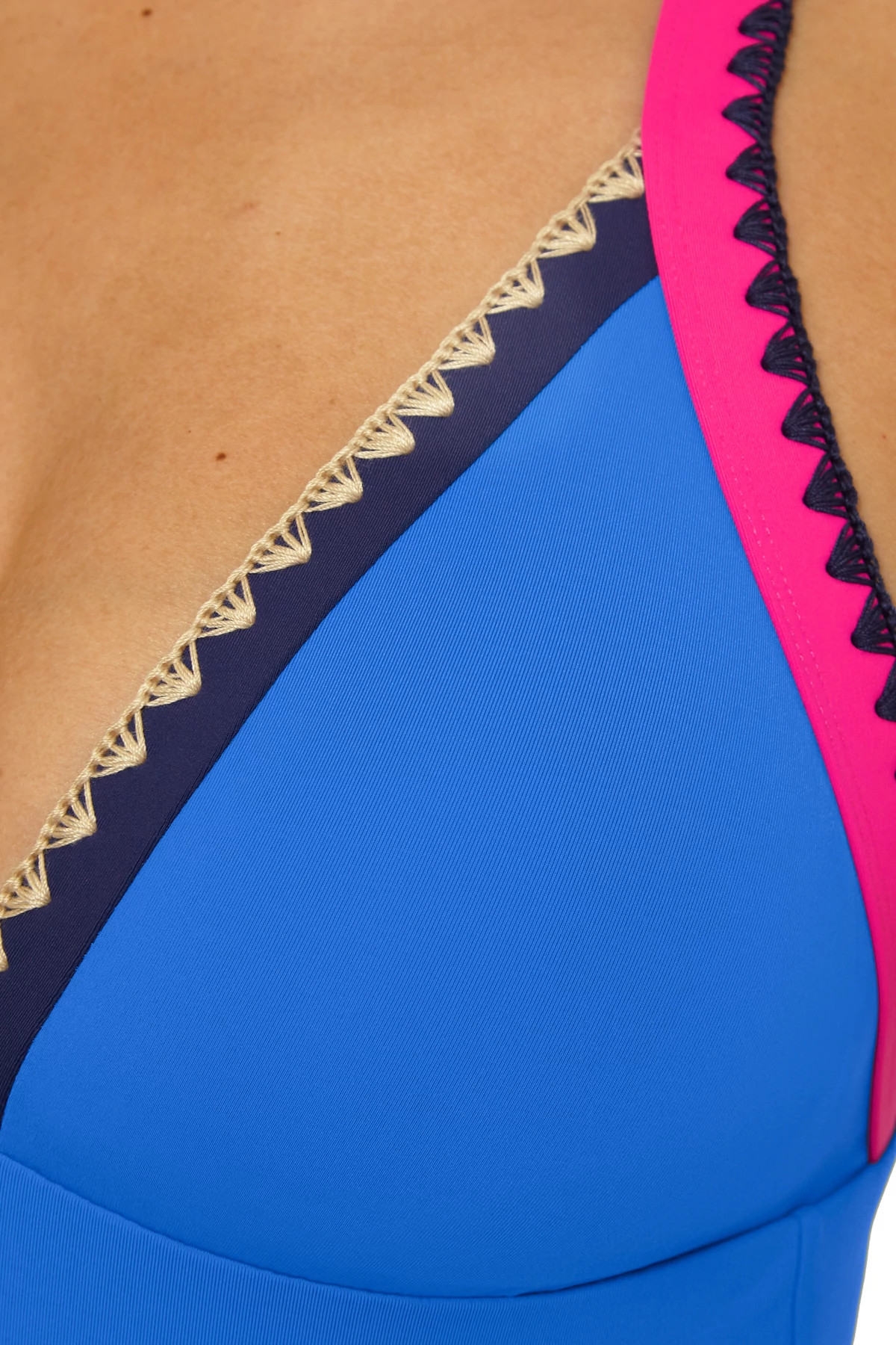 PEACOCK BLUE Avila One Piece Swimsuit image number 4