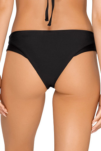 BLACK Kiara Tab Side Hipster Bikini Bottom
