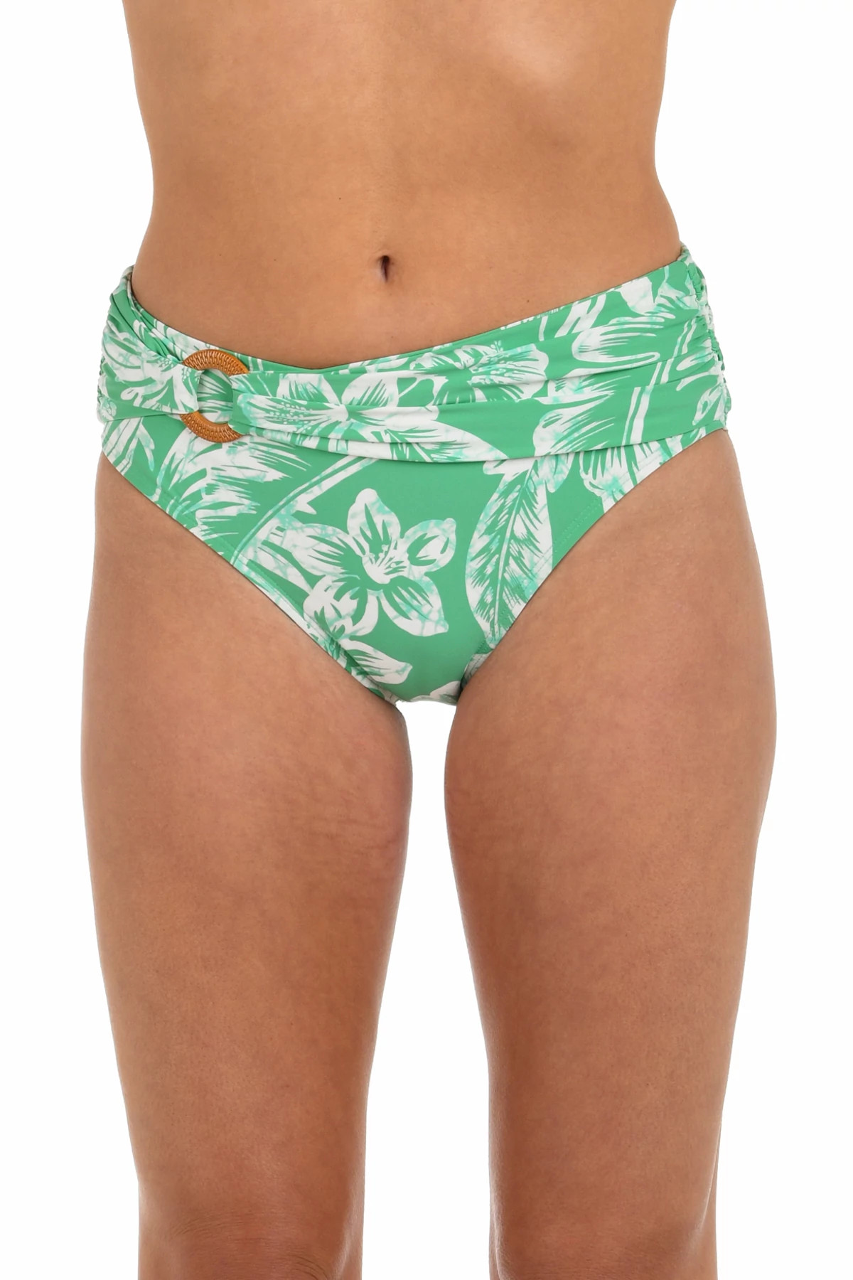 EUCALYPTUS Batiki Balinese Twist Front Bikini Bottom image number 1