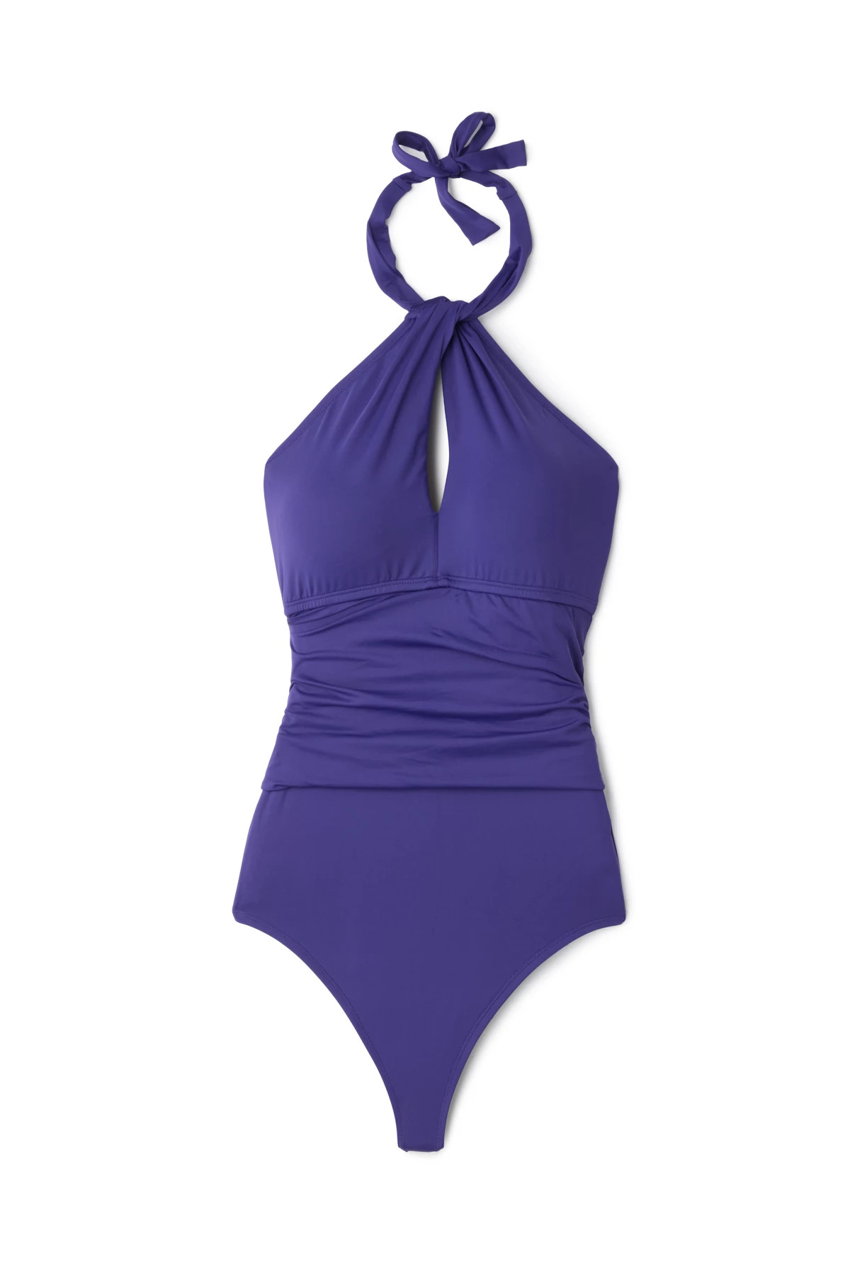 MOONLIGHT Twist High Neck One Piece Swimsuit image number 3