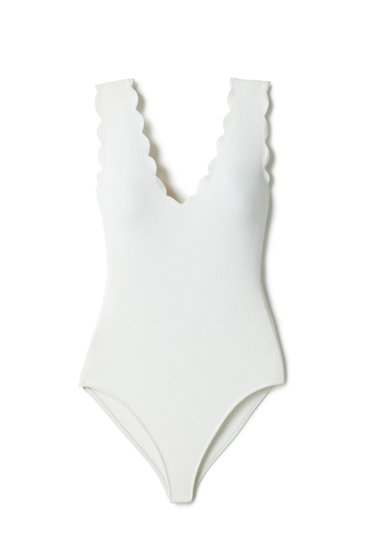 COCONUT Scallop One Piece Swimsuit image number 3