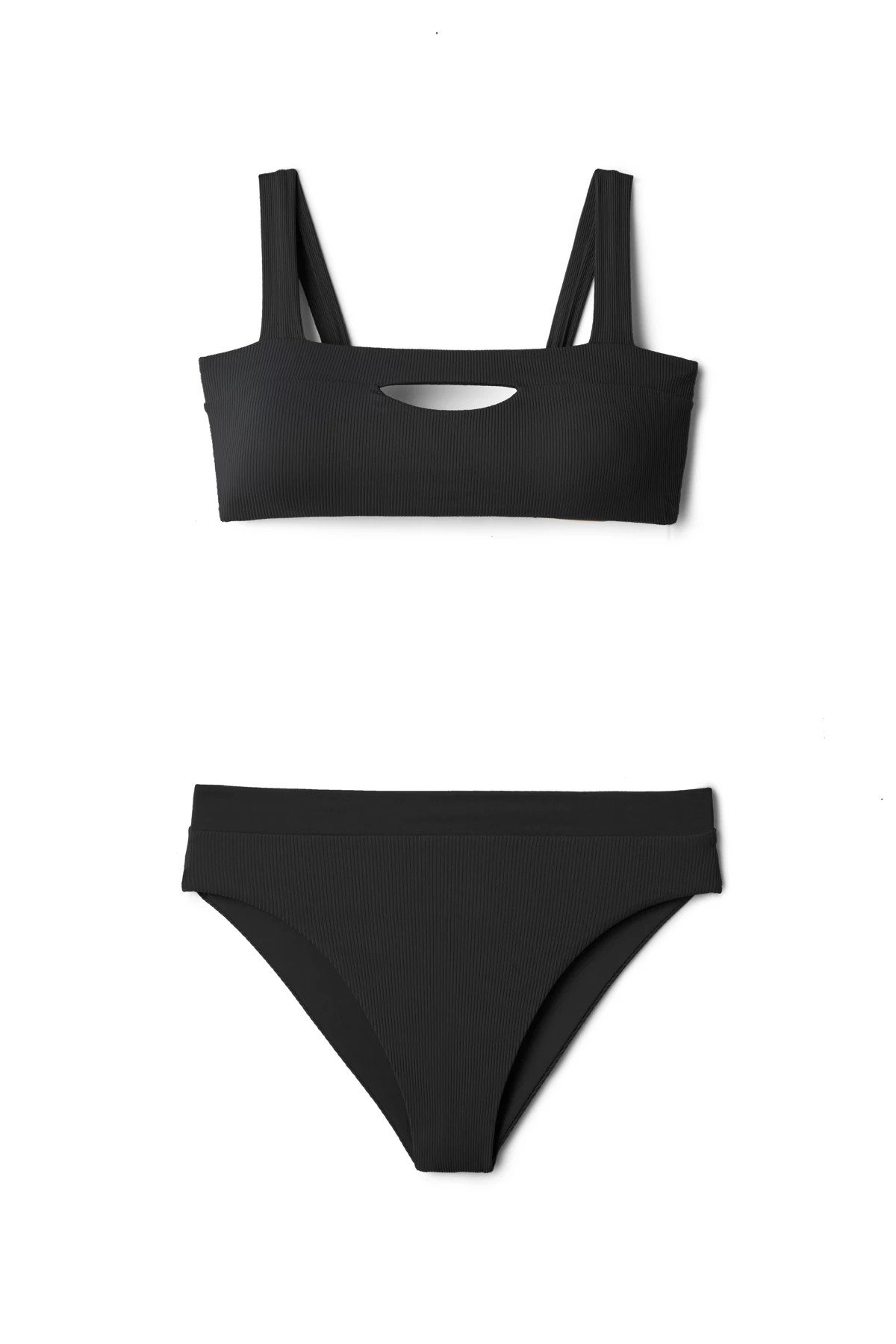BLACK SAND Ipanema High Waist Bikini Bottom image number 3