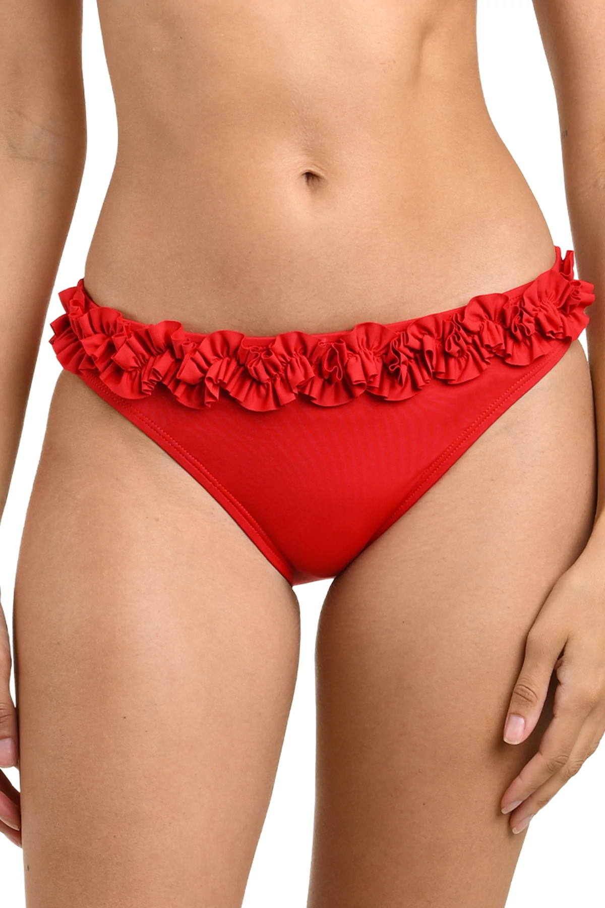 RUBY Ruffled Hipster Bikini Bottom image number 1