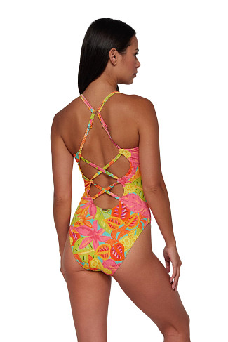 CITRUS GROVE SANDBAR RIB Veronica One Piece Swimsuit