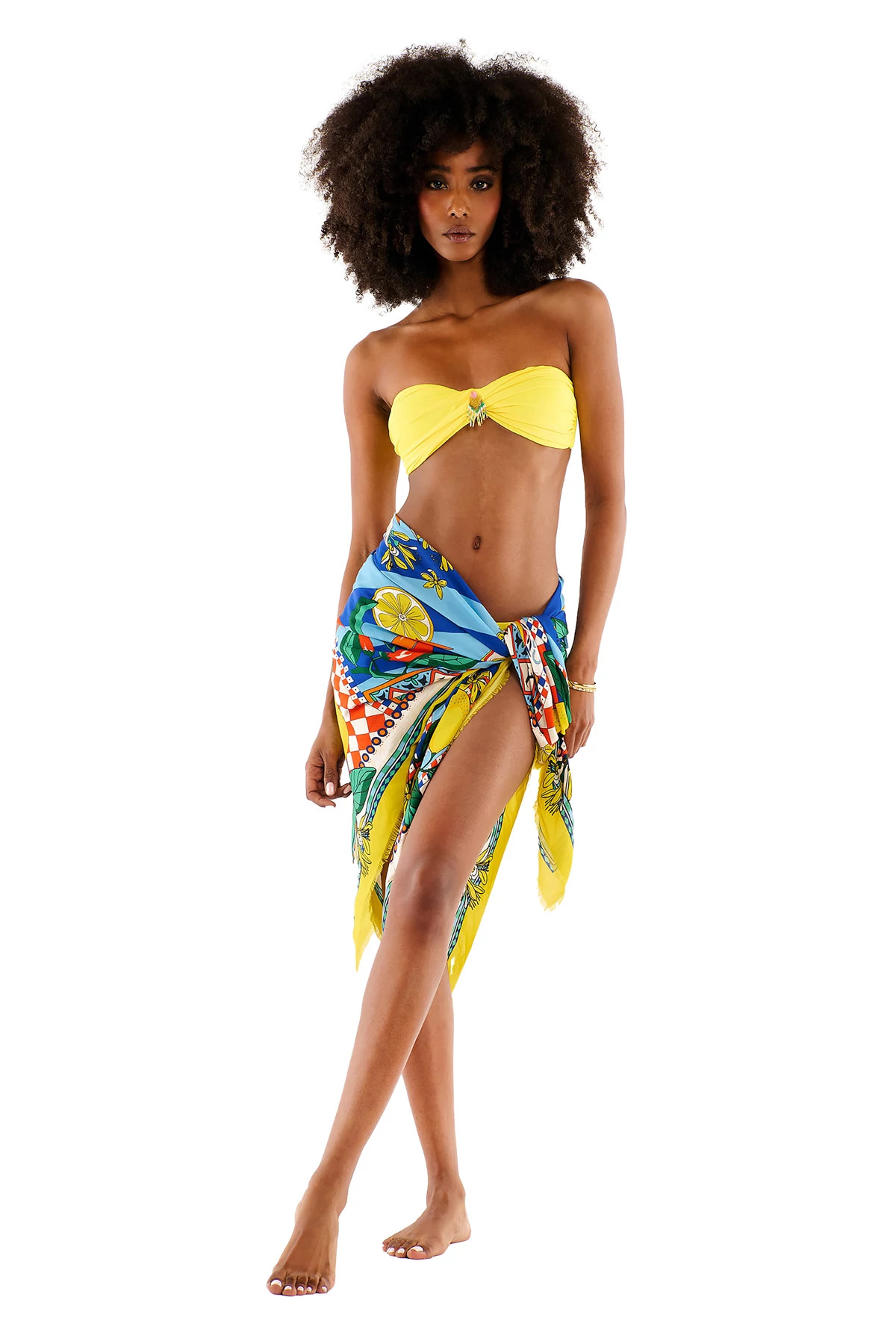 BLUE Sicily Sarong image number 3