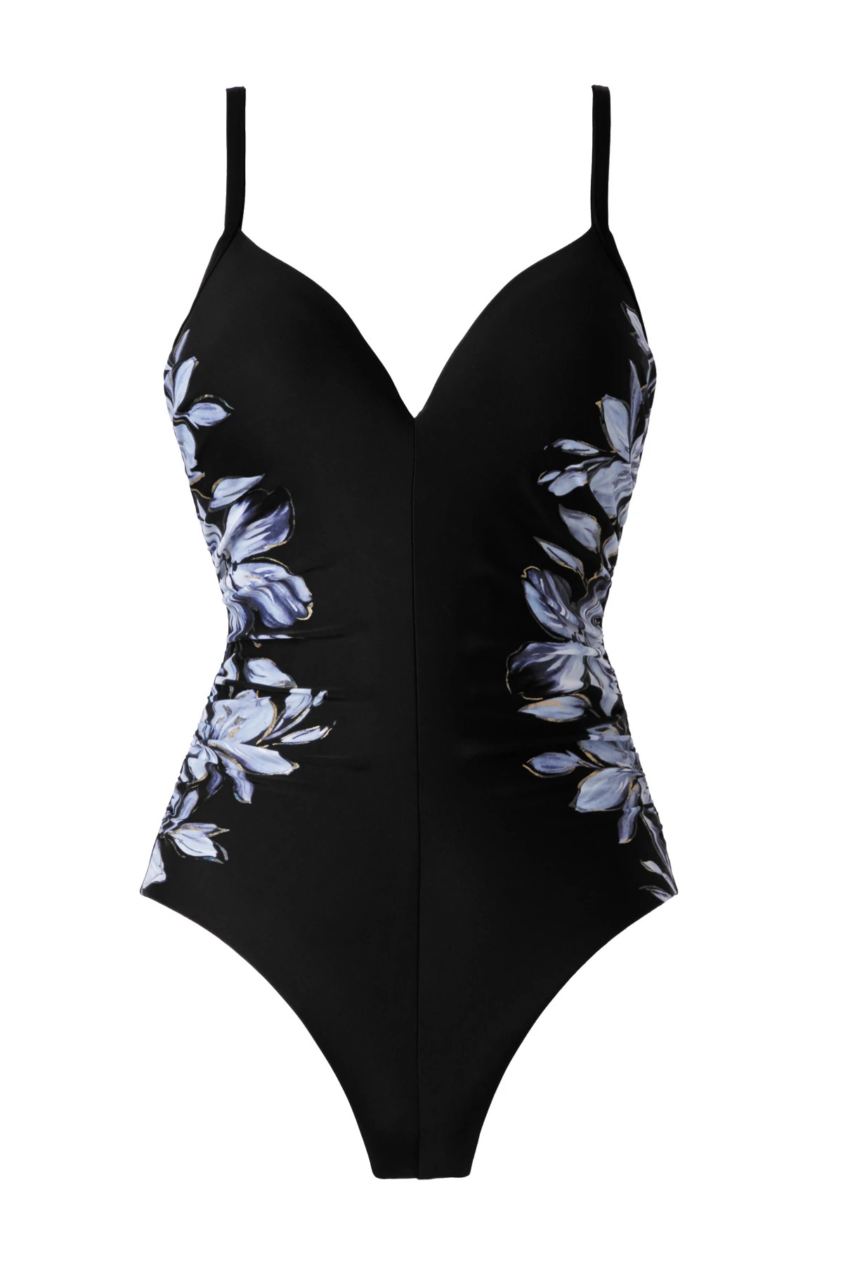 BLACK/WHITE Temptation One Piece Swimsuit image number 4