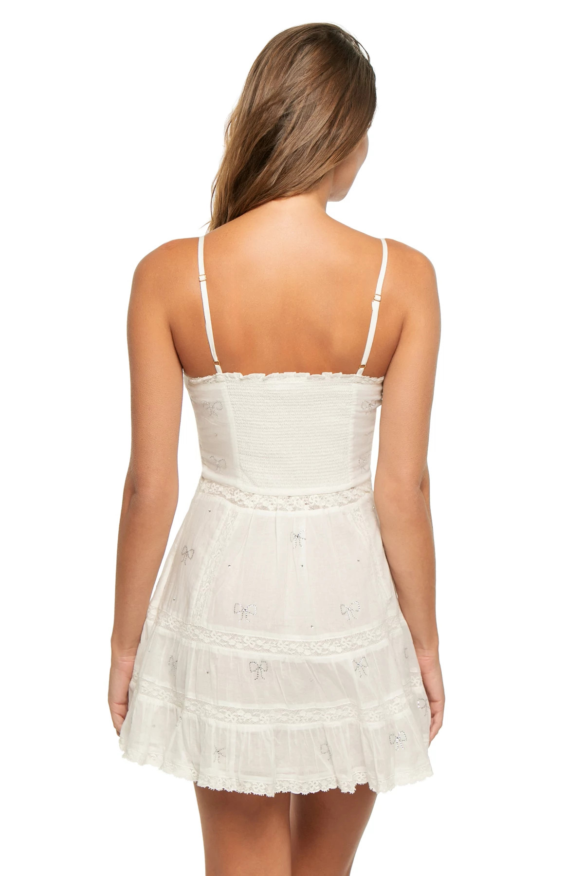 WHITE Solbina Mini Dress image number 2