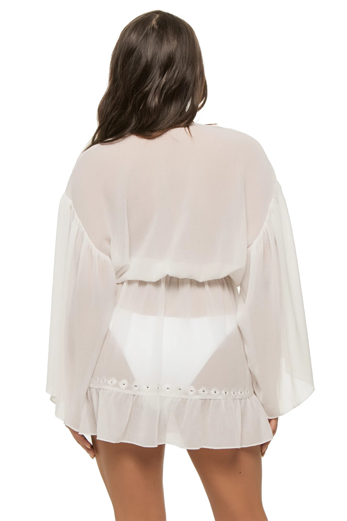 WHITE Izabel Mini Dress image number 2