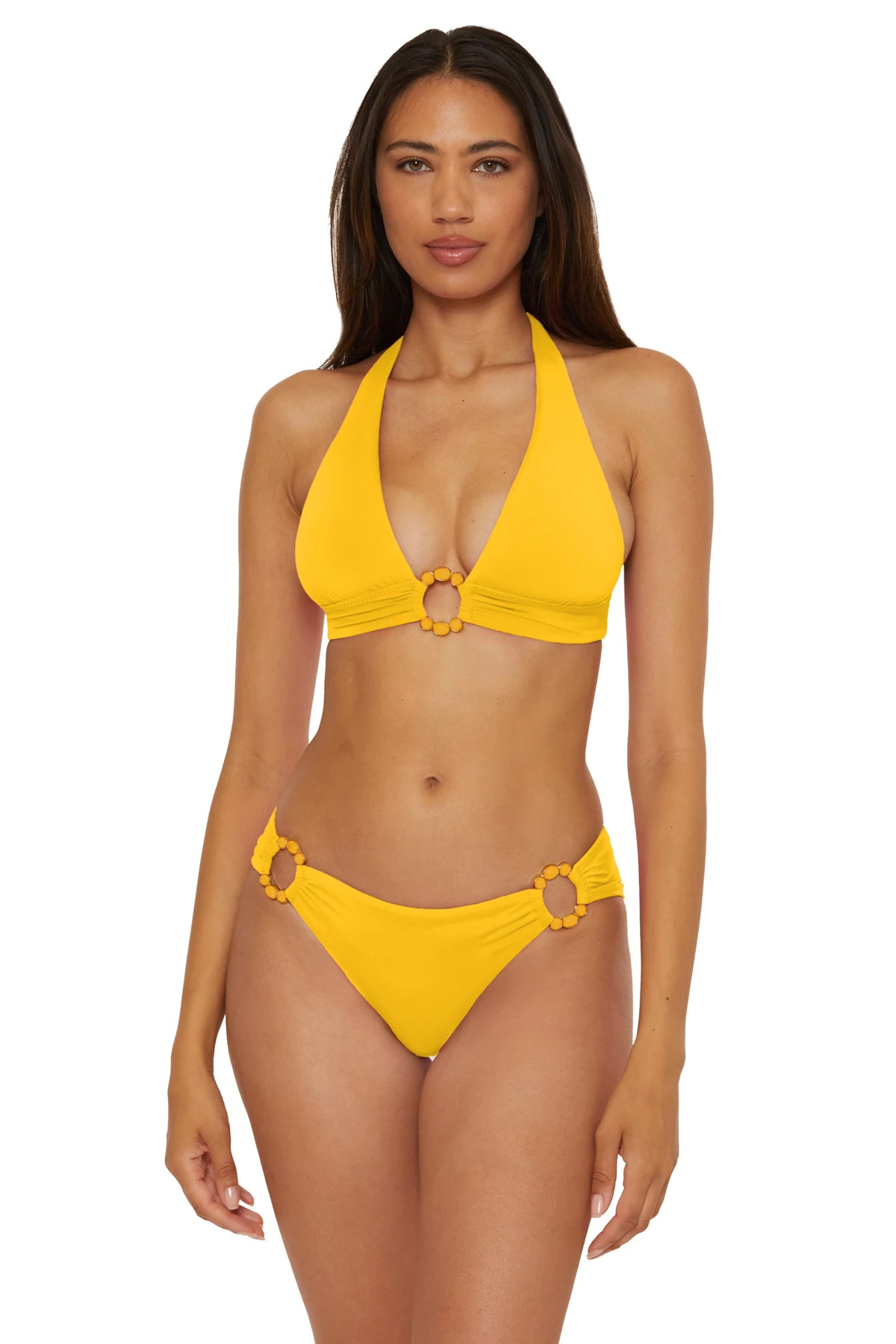 SUNGLOW Mira Halter Bikini Top image number 1