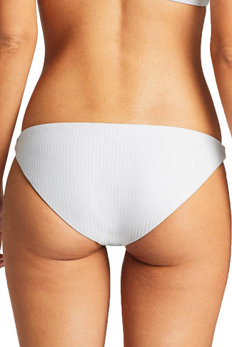 WHITE ECORIB Luciana Classic Hipster Bikini Bottom