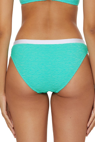 AQUA Indio Banded Hipster Bikini Bottom