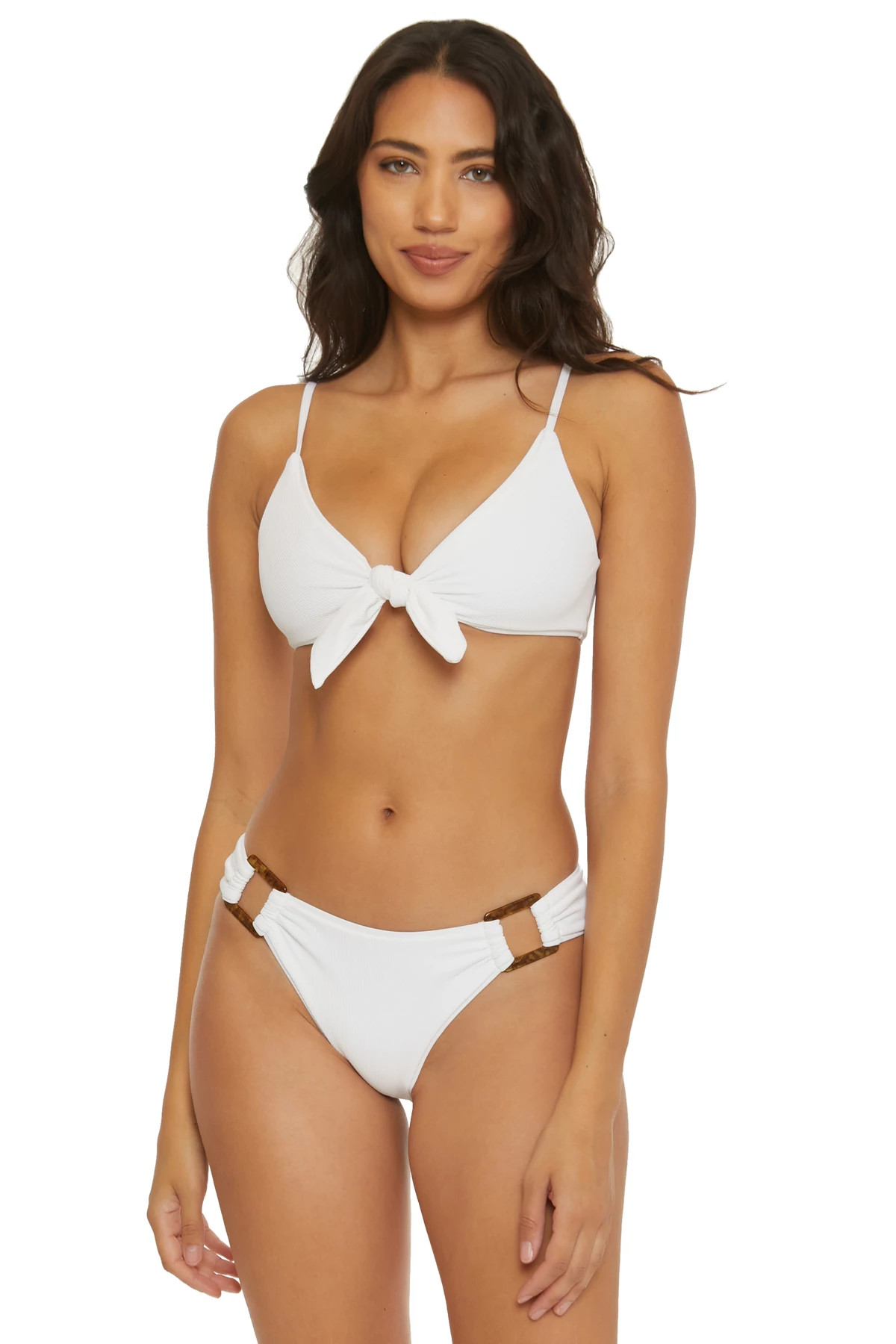 WHITE Tatum Multi Way Bralette Bikini Top image number 2