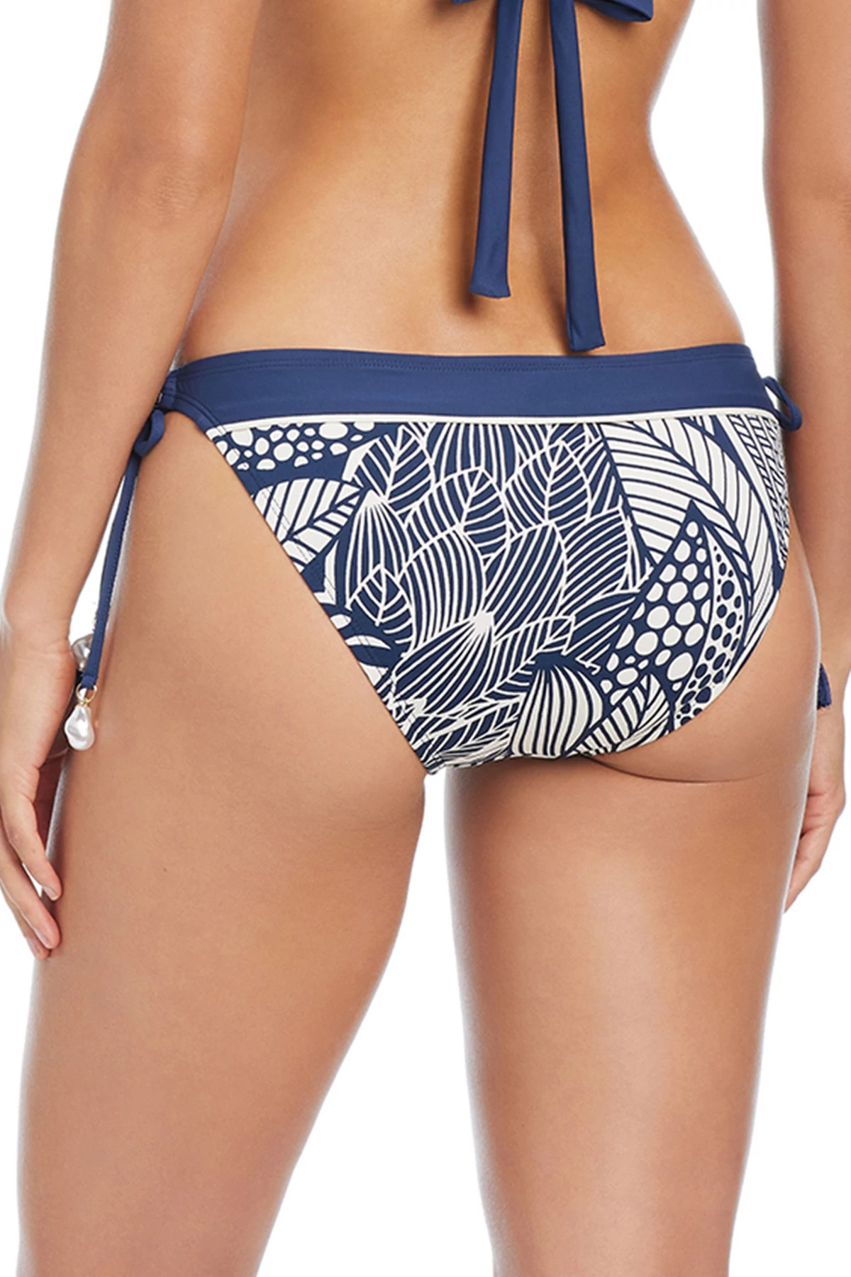 MIDNIGHT Hipster Tie Side Bikini Bottom image number 2